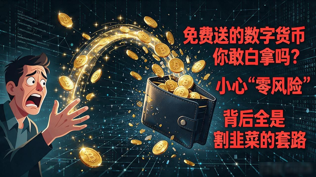 空投项目诈骗识别_免费领数字货币骗局_免费送的数字货币