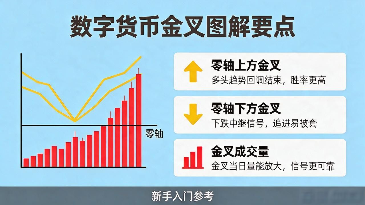 数字货币金叉图片长什么样？均线交叉形态图解，新手一看就懂