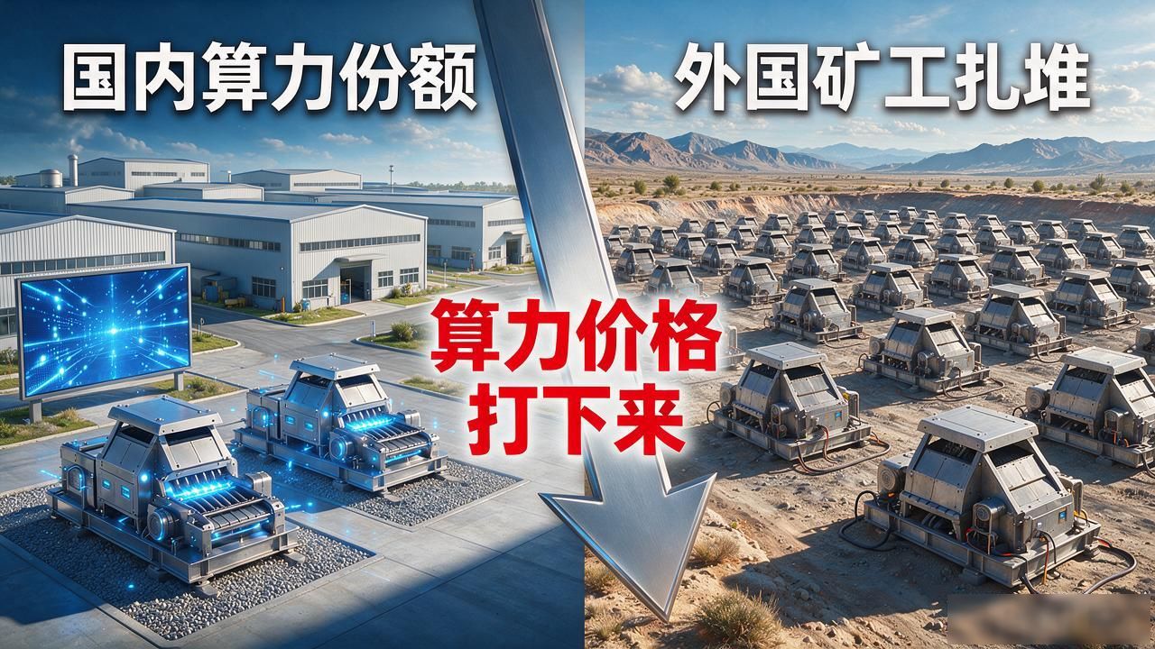 数字货币外国矿工扎堆哪儿，低价电力怎么把算力价格打下来的