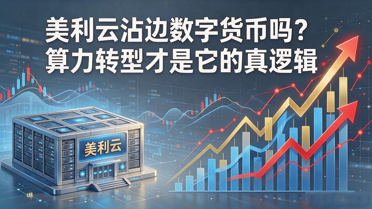 美利云沾边数字货币吗？算力转型才是它的真逻辑