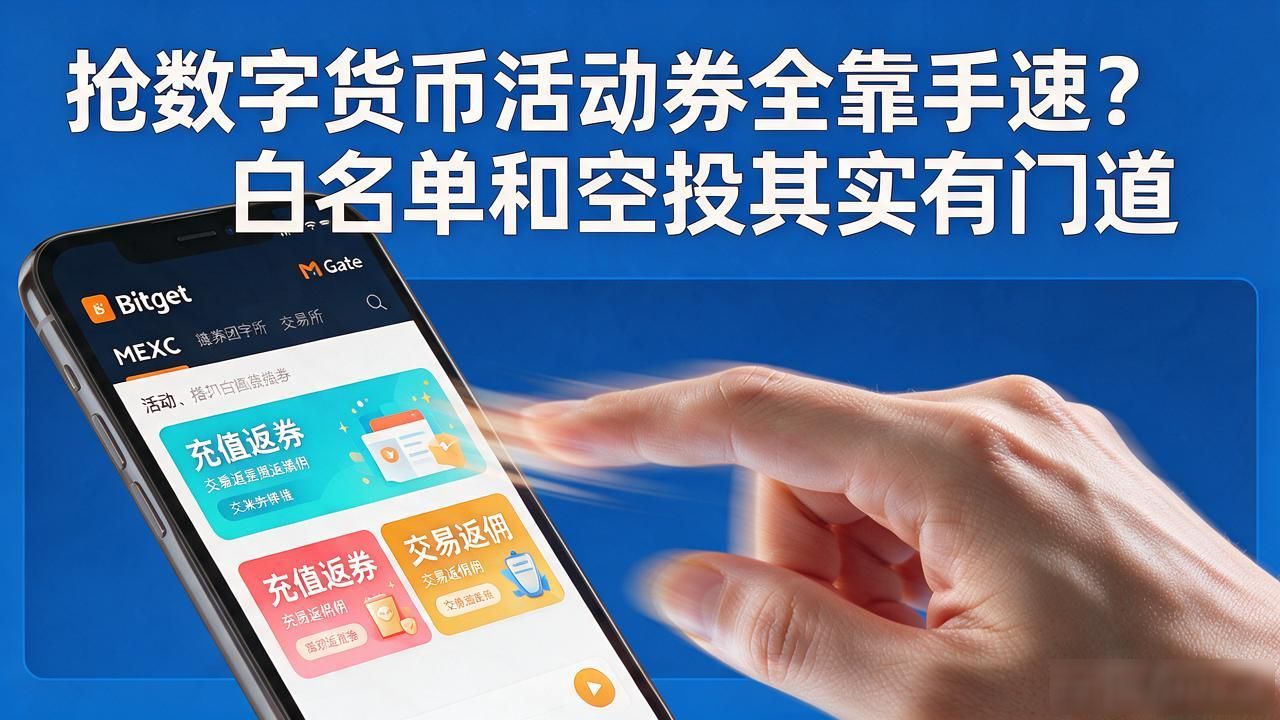 抢数字货币活动券全靠手速？白名单和空投其实有门道