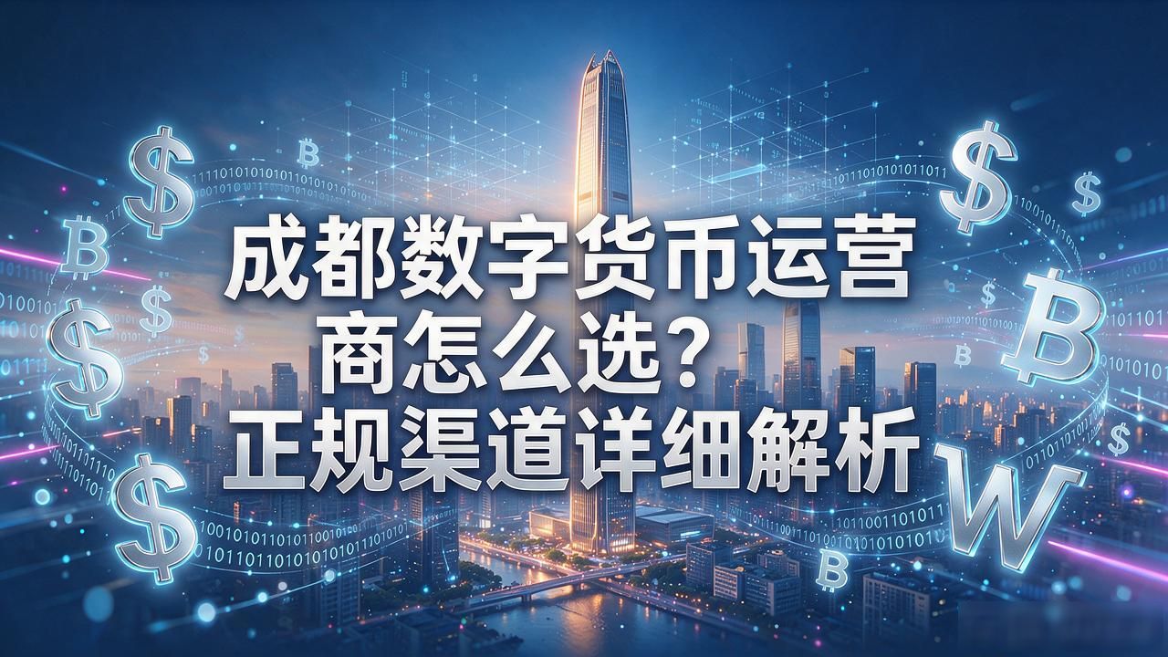 成都数字货币运营商怎么选？正规渠道详细解析