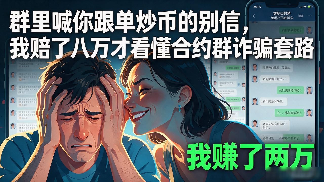 数字货币合约群诈骗_杀猪盘式养护投资骗局_数字货币合约群诈骗