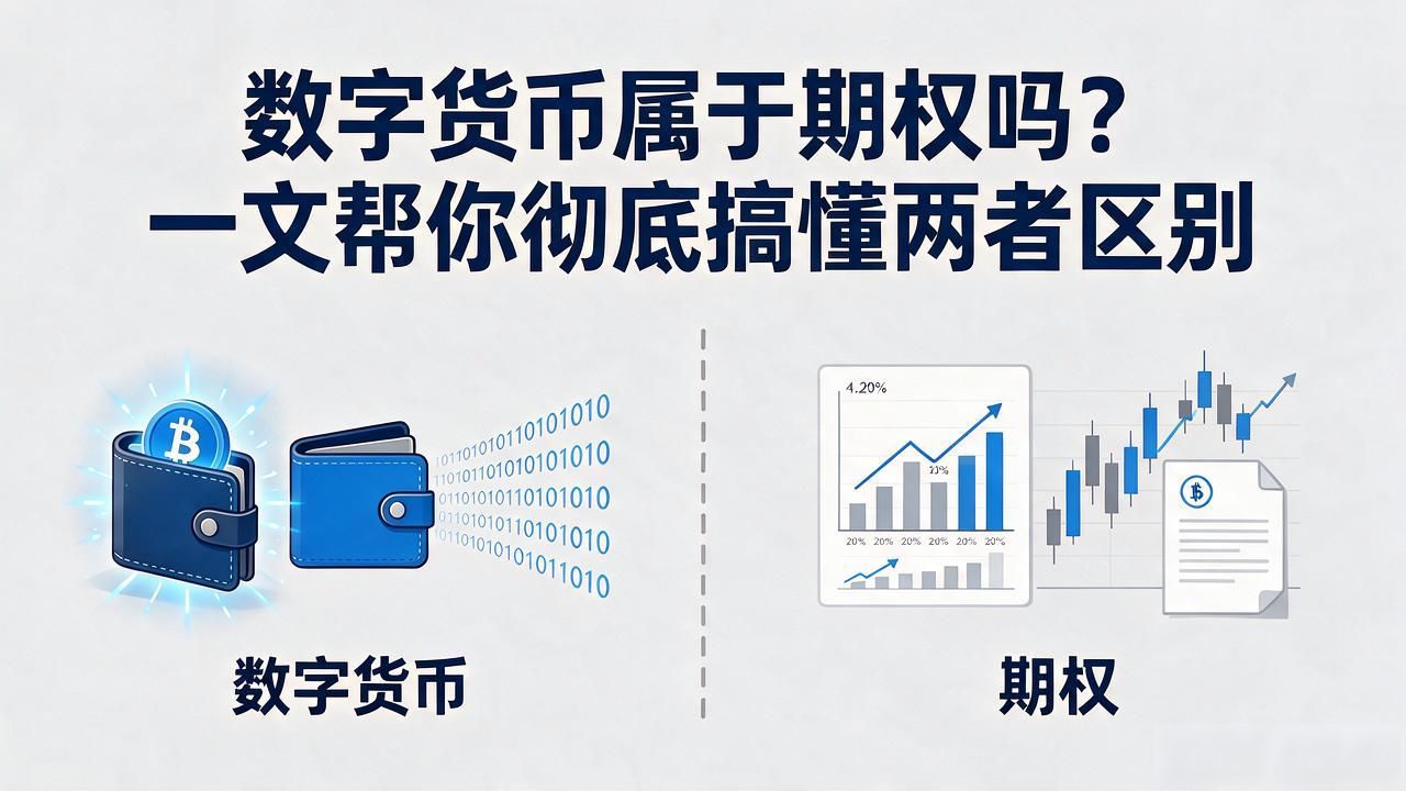 数字货币属于期权吗？一文帮你彻底搞懂两者区别