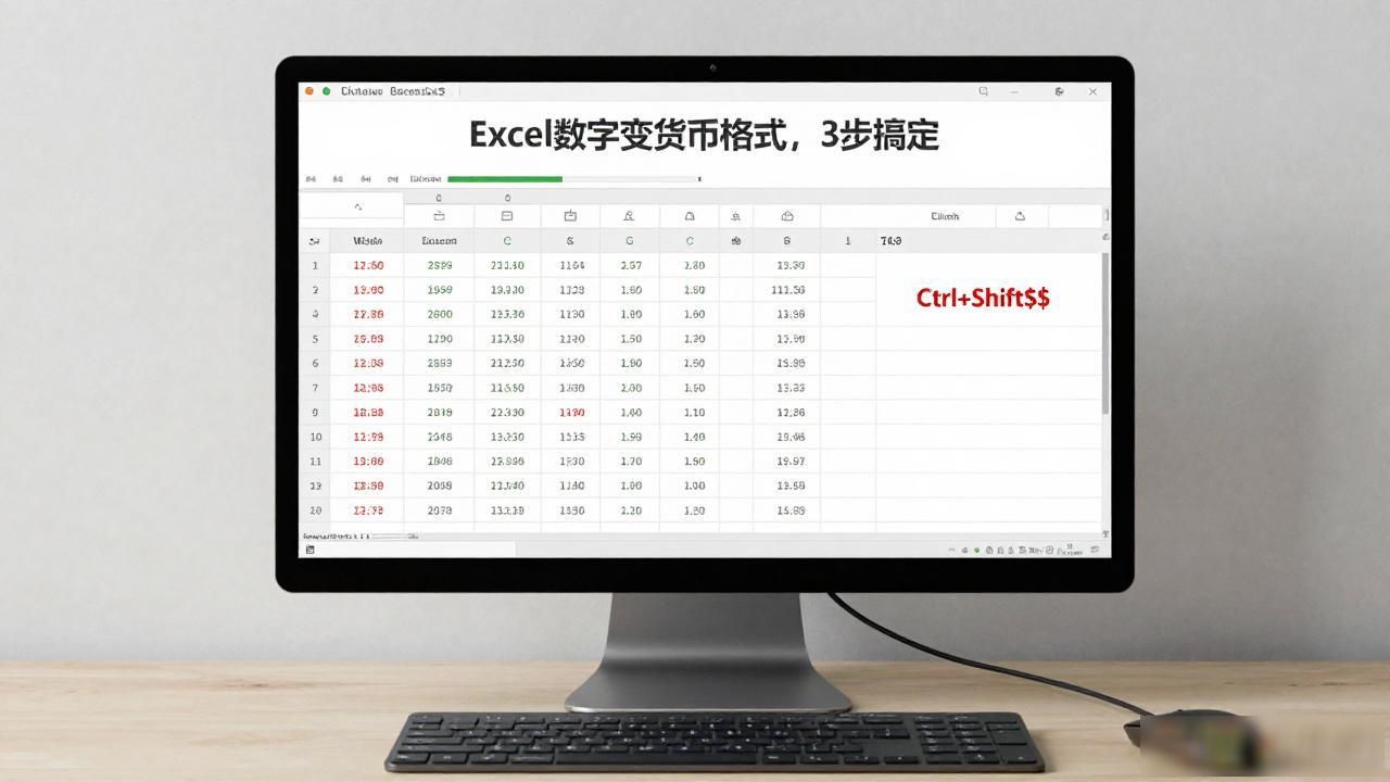 Excel设置货币格式_自定义小数位数_excel怎么将数字设为货币格式