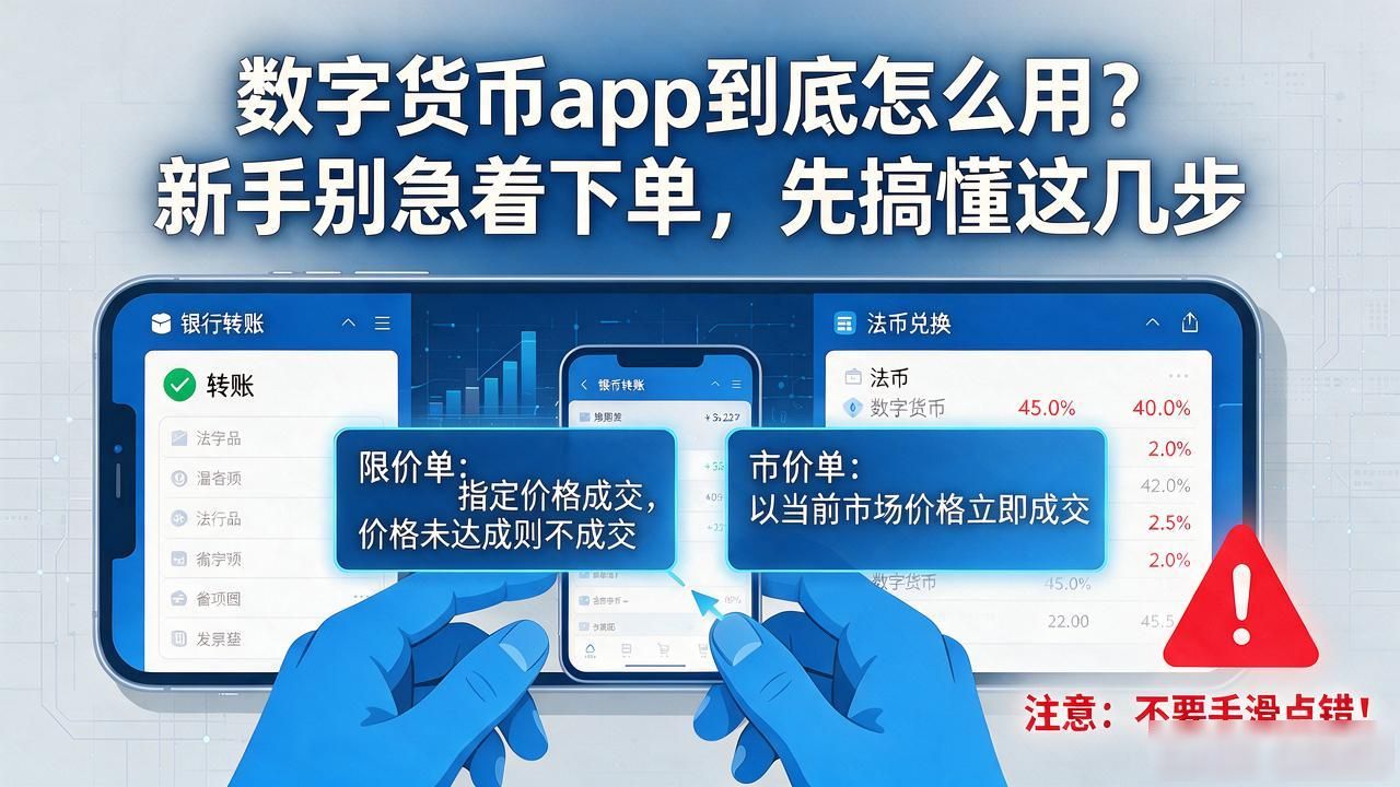 数字货币app到底怎么用？新手别急着下单，先搞懂这几步