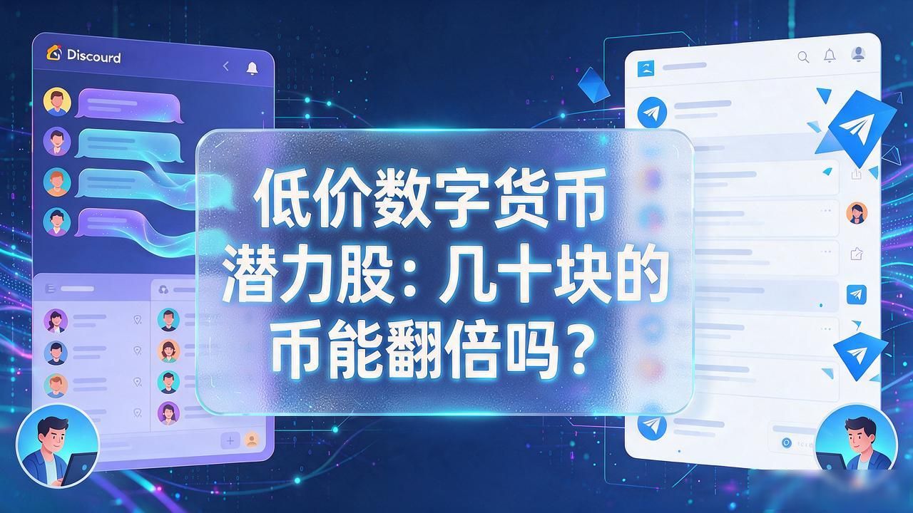 低价数字货币潜力股：几十块的币能翻倍吗？
