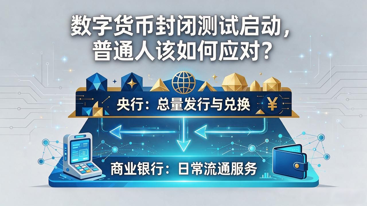 数字货币封闭测试启动，普通人该如何应对