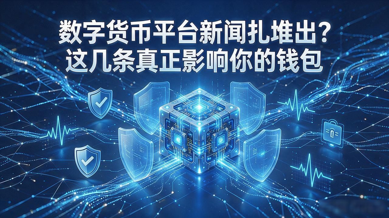数字货币平台新闻扎堆出？这几条真正影响你的钱包