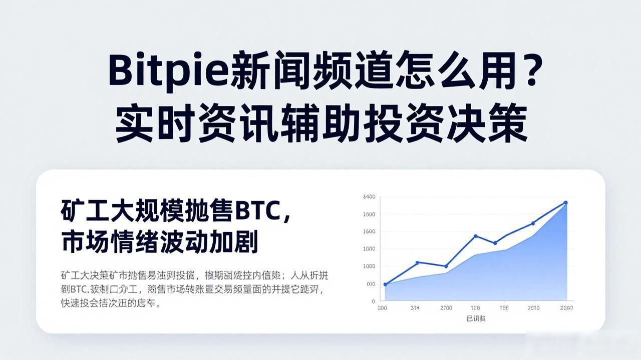 加密货币市场关键信号_Bitpie官网新闻频道_如何通过bitpie官网的新闻频道为您的投资决策提供实时资讯支持？