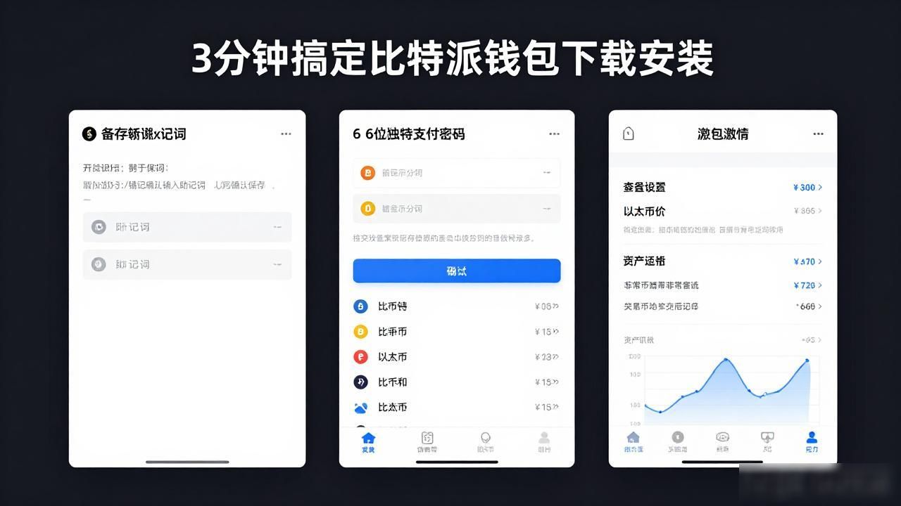 Bitpie钱包助记词备份_比特派AppStore下载_个人用户如何最快完成比特派钱包的下载与安装？