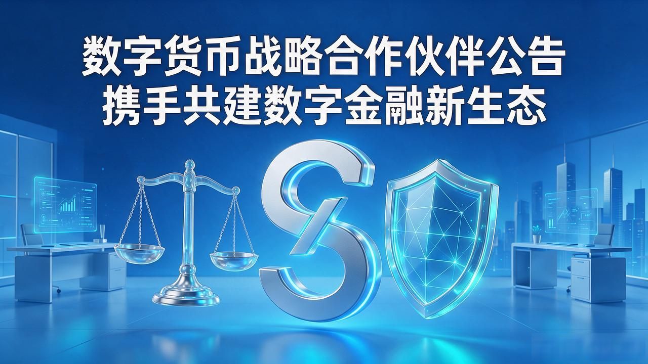 数字货币战略合作伙伴公告 携手共建数字金融新生态