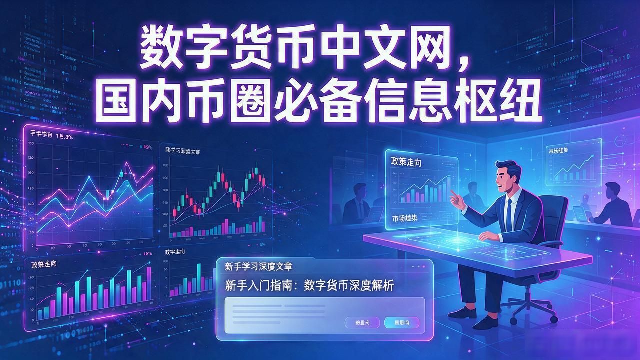 数字货币中文网，国内币圈必备信息枢纽