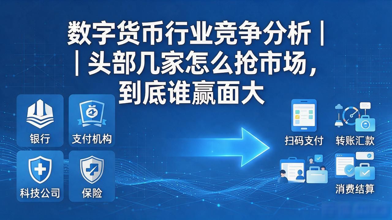 支付行业 数字人民币 商户结算_数字货币行业竞争分析