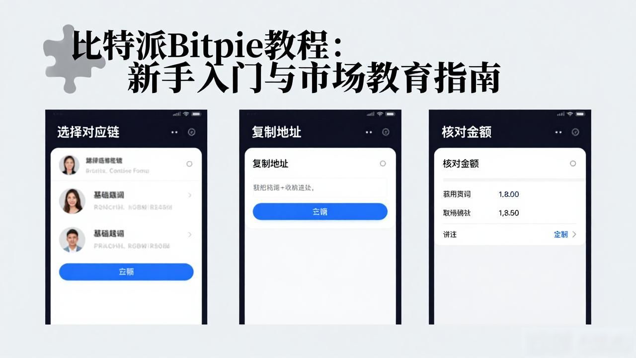 如何通过比特派Bitpie使用教程进行市场教育_多链钱包教程_助记词安全备份教学