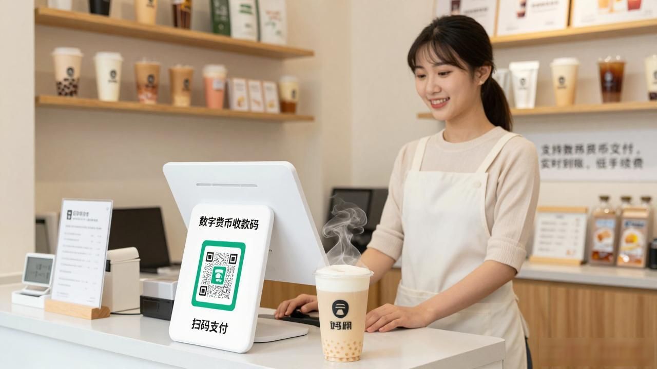 数字货币收款码图片大全，商家扫码收款超方便